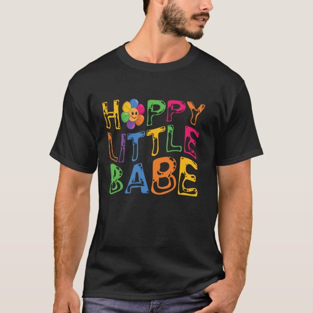 T-shirt Expression d'autisme de bébé heureux (Devant)