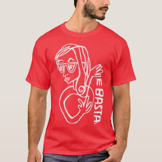 T-shirt Expression Italienne E Basta Assez