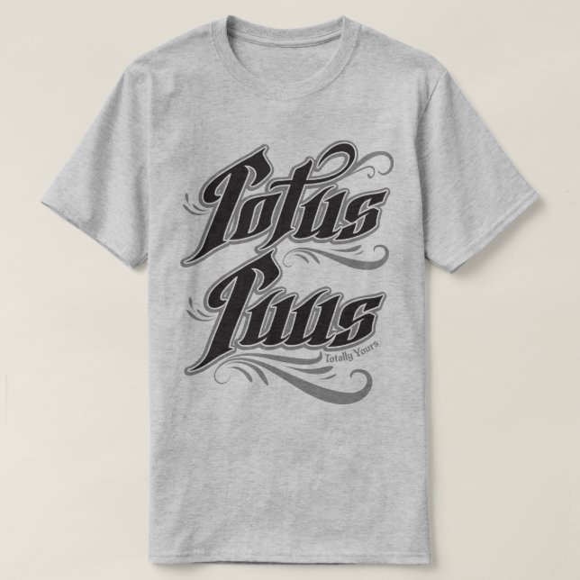 T-shirt Expression latine de Totus Tuus totalement vôtre (Design devant)