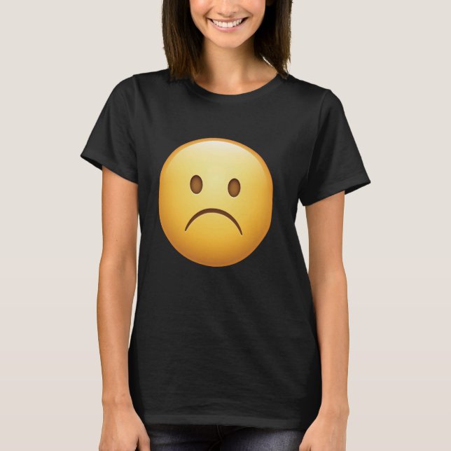 T-shirt Expression Triste - Émotion De Coeur (Devant)