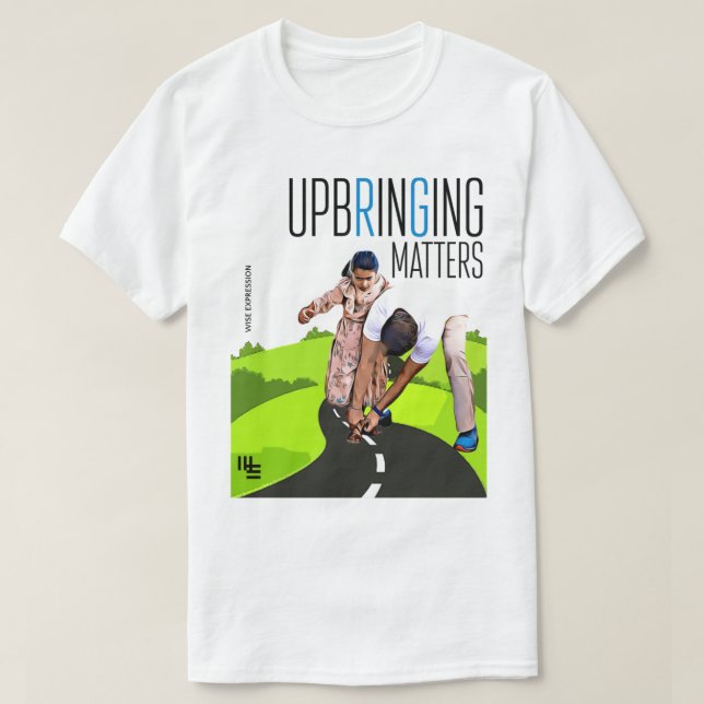 T-shirt EXPRESSION WISE Rahul Gandhi A  (Design devant)