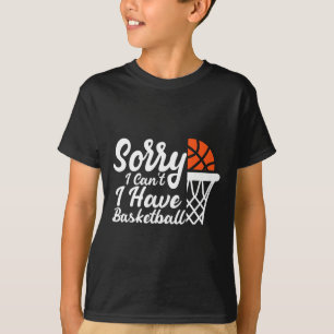 T-shirt Expressions drôles Désolé je ne peux pas J'ai un d