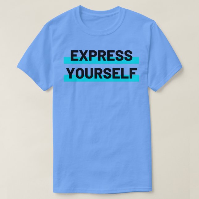 T-shirt Exprimez-vous   (Design devant)