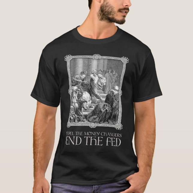 T-shirt Expulsez les commutateurs d'argent (Devant)