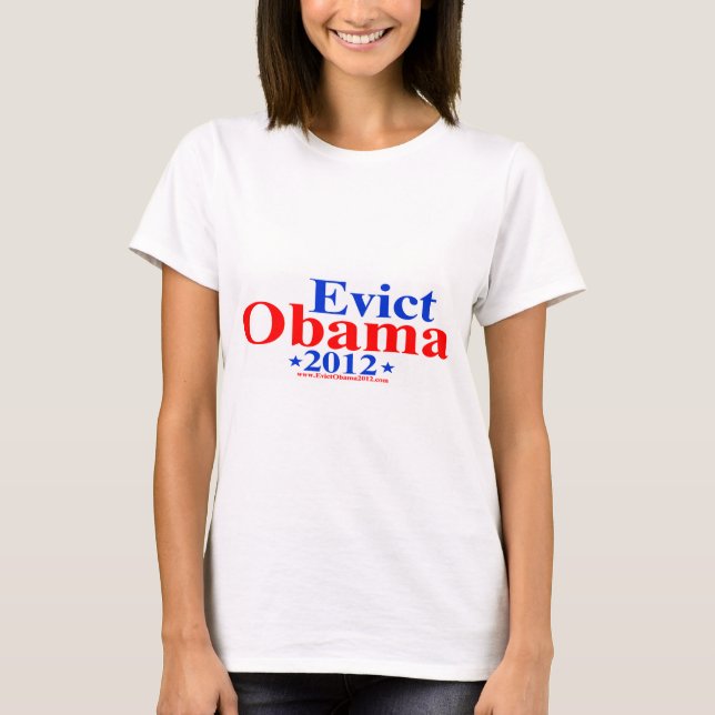 T-SHIRT EXPULSEZ OBAMA 2012 (Devant)