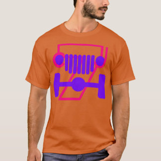 T-shirt Extérieur 4Roue rose ampampamp violet