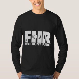 T-shirt Extérieur Adventurer Fish Hunt Ride Collection Bla