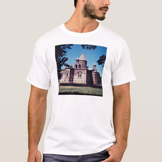 T-shirt Extérieur de cathédrale Etchmiadzin (Devant)