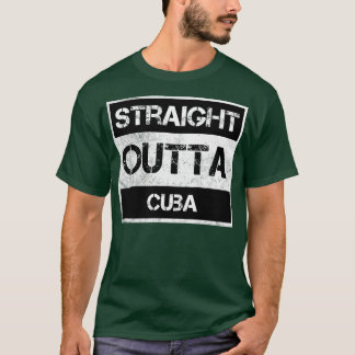T-shirt Extérieur Droit Cuba Voyageur Pays-Bas Cadeau Expa