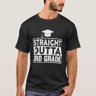 T-shirt Extérieur droit de troisième grade Graduat Graduat