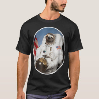T-shirt Extérieur du cadeau de l'astronaute Sloth