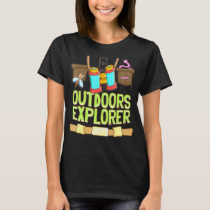 T-shirt Extérieur Explorer Zookeeper Vest Bugs Binoculums 