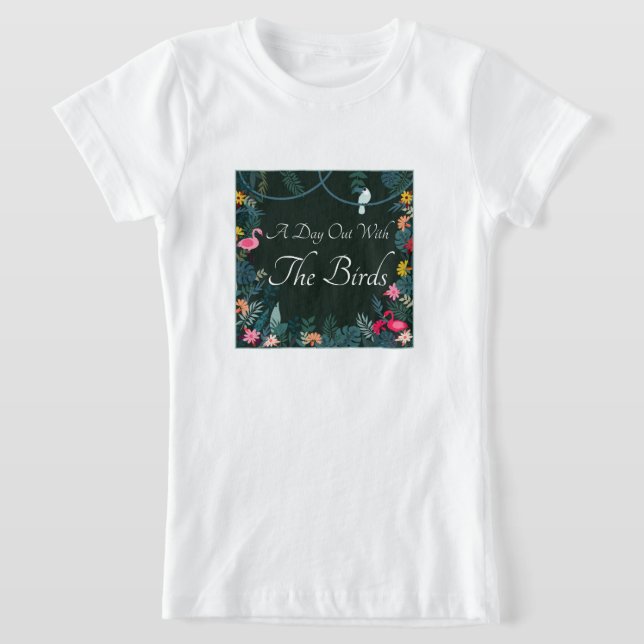 T-Shirt Extérieur floral Ressentez une journée avec les oi (Poser)