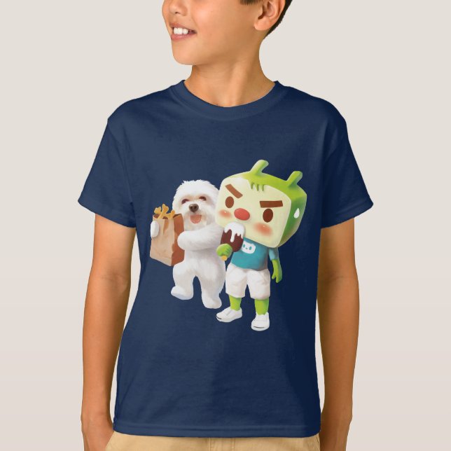 T-shirt Extérieur Marché amusant (Devant)