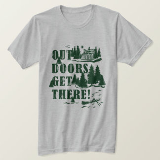 T-shirt Extérieur Obtenez là Collage