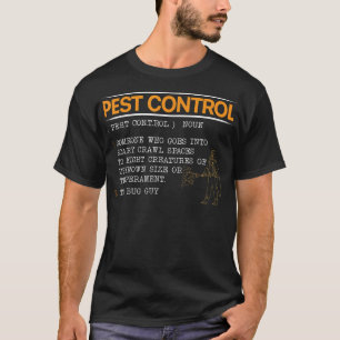 T-shirt Exterminateur Contrôle animal Lutte antiparasitair