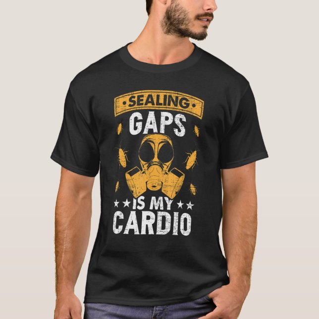 T-shirt Exterminateur Technicien De Lutte Antiparasitaire  (Devant)