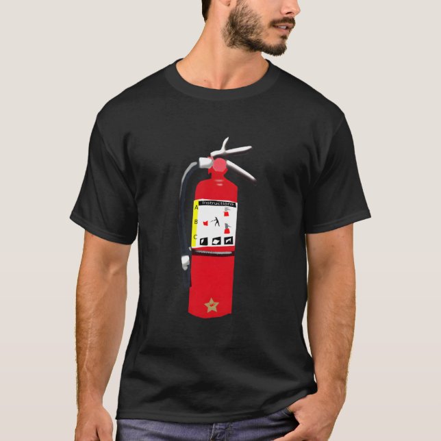 T-shirt Extincteur incendie (Devant)