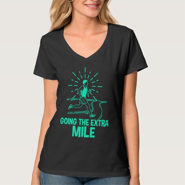 T-shirt Extra Mile Cross Country  Runners Track (Devant)