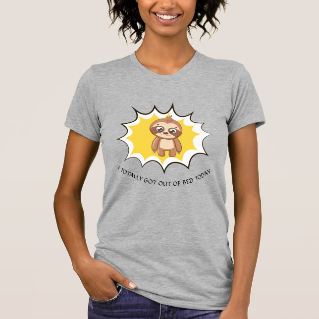 T-shirt Extrait De La Citation Drôle Du Lit | Parcours de  (Devant)
