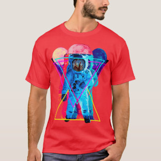 T-shirt Extrait de l'astronaute riple l'art spatial