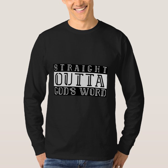 T-shirt Extrait droit Citations de la Parole de Dieu (Devant)