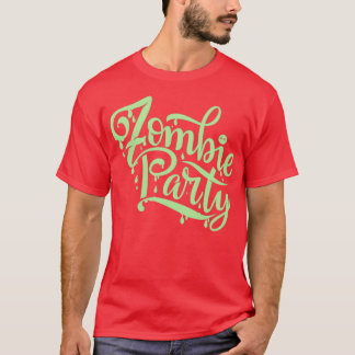 T-shirt Extrait Halloween amusant quot d'impression Zombie