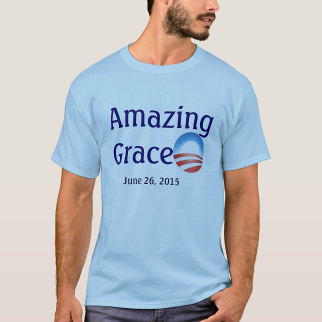 T-shirt extraordinaire de grâce d'Obama (Devant)