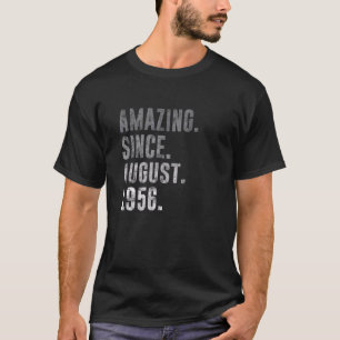 T-shirt Extraordinaire depuis août 1956 66e anniversaire V