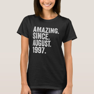 T-shirt Extraordinaire depuis août 1997 26 ans 26e anniver