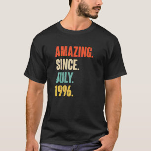 T-shirt Extraordinaire depuis juillet 1996 26 ans 26e anni