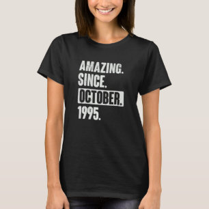 T-shirt Extraordinaire depuis octobre 1995 27 Ans 27e Nais