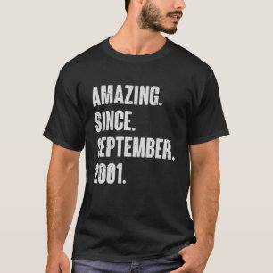 T-shirt Extraordinaire depuis septembre 2002 20 ans 20e an