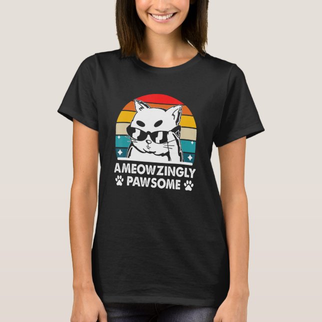 T-shirt Extraordinaire incroyable chat jeu de chats Cat Ca (Devant)