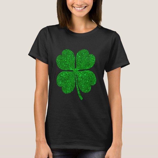 T-shirt Extraordinaire St Patrick's Day Irlandais Giltter  (Devant)