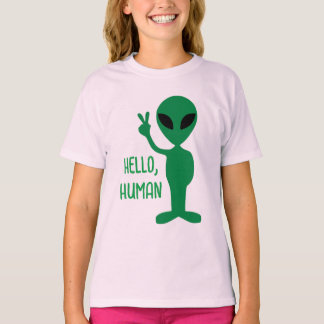 T-shirt Extraterrestre - Bonjour Humain