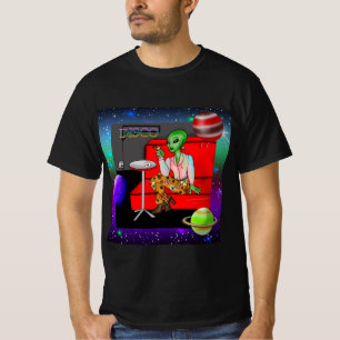 T-shirt Extraterrestre rétro des années 1970 dans Disco Lo