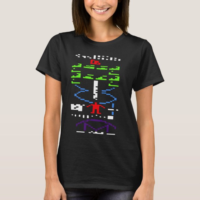 T-shirt Extraterrestrial  Arecibo Alien Message (Devant)