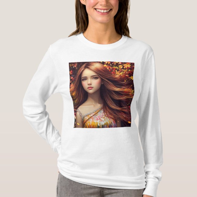 T-shirt Extravagance florissante : Explorez les festivals  (Devant)