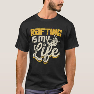 T-shirt Extrême eau vive Rafting excitant