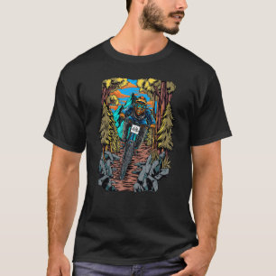 T-shirt Extreme Envoi Complet Vélo De Montagne Voyage Pour