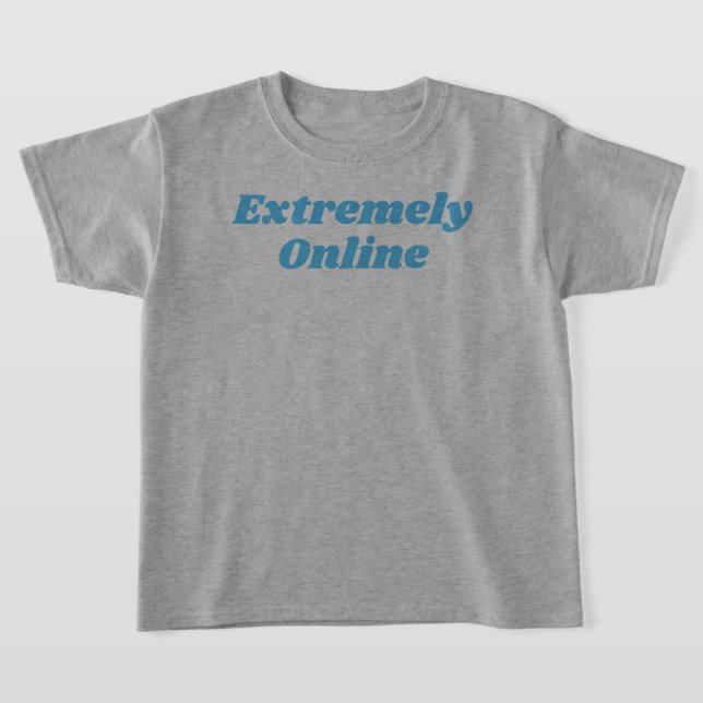 T-shirt extrêmement en ligne (Poser)