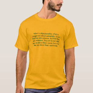 T-shirt Extrémistes