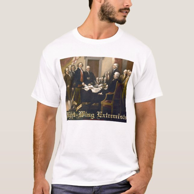 T-shirt Extrémistes de droite (Devant)