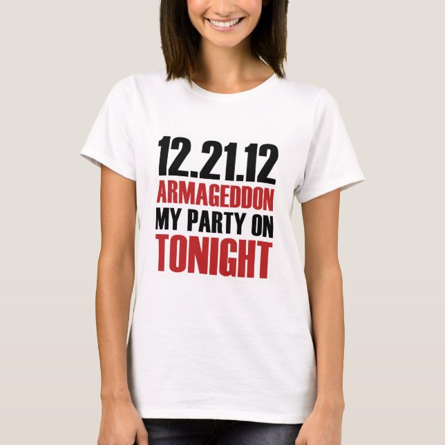 T-shirt Extrémité de la partie du monde (Devant)