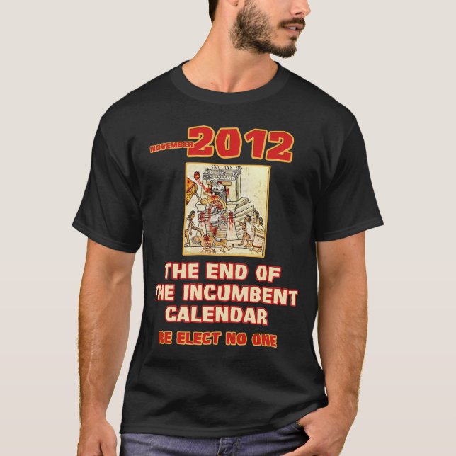 T-shirt Extrémité du calendrier en exercice (Devant)