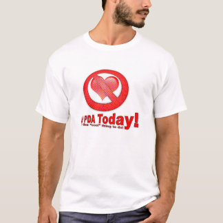 T-shirt Extrémité PDA aujourd'hui