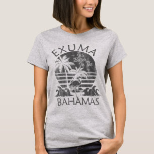 T-shirt Exuma Island Bahamas Vacances Bahamas Cruise