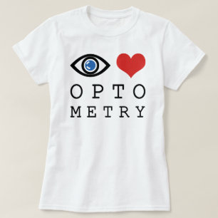 T-shirt Eye Love Optométrie