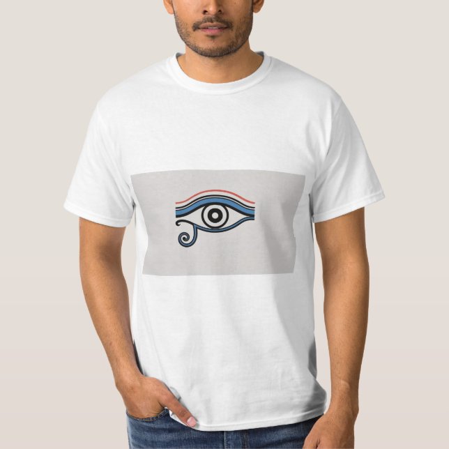 T-shirt  Eye of Horus Protection Symbol – Men's Ancient E (Devant)